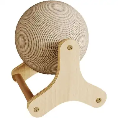 HausPets Rascador de sisal con base de madera - Artículo 1 - HausPets - Comparador de precios