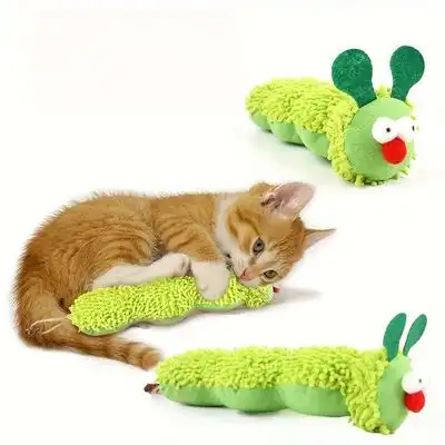 IntiMeg  para gatos con forma de oruga verde - Una pieza - IntiMeg - Comparador de precios