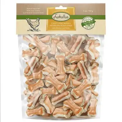 Lukullus 750 g Pack XXL de snacks para perros ¡a precio especial!  - Huesos rellenos de pollo (5 cm) - Lukullus - Comparador de precios