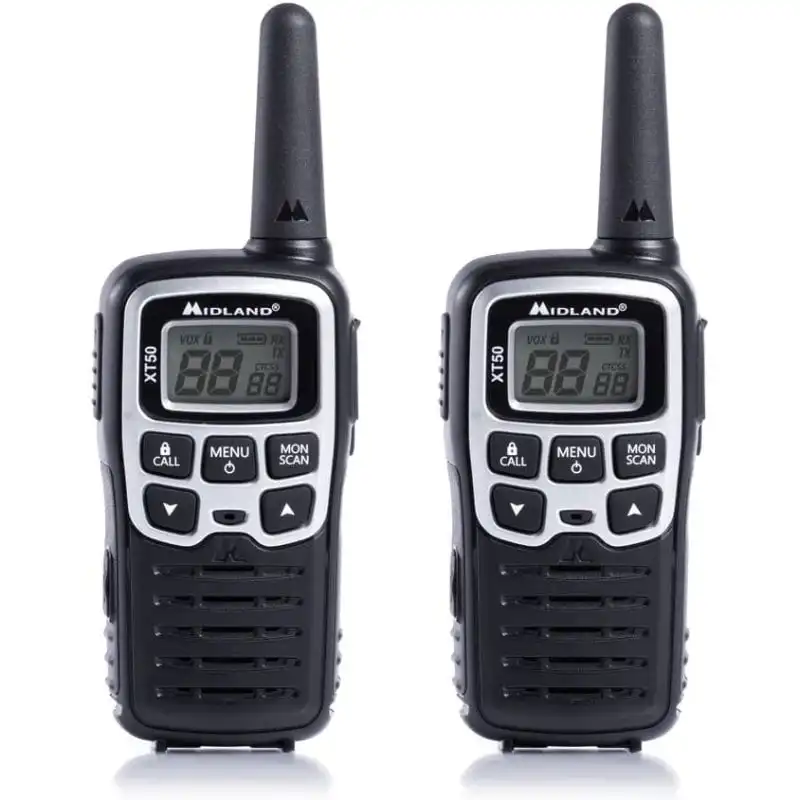 Midland XT50 Pareja Walkie Talkie PMR446 Gris