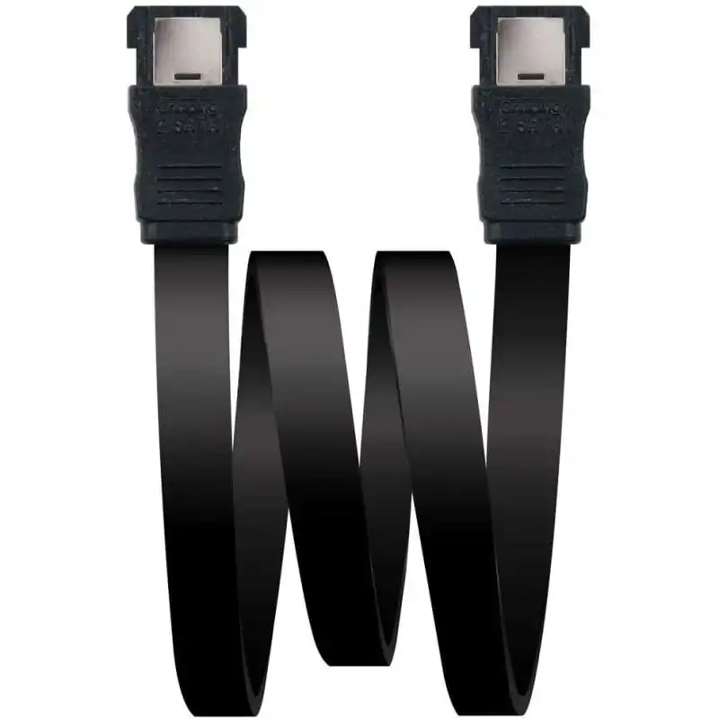Nanocable Cable SATA Macho/Macho 1m Negro
