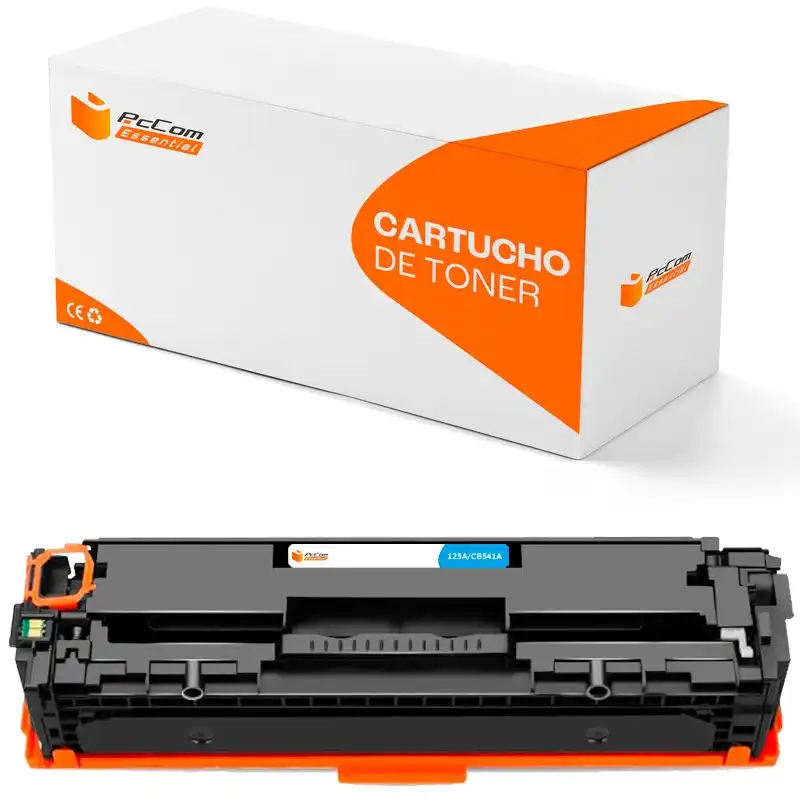 Pccom Essential Tóner Compatible HP 125A/128A/131A Cian