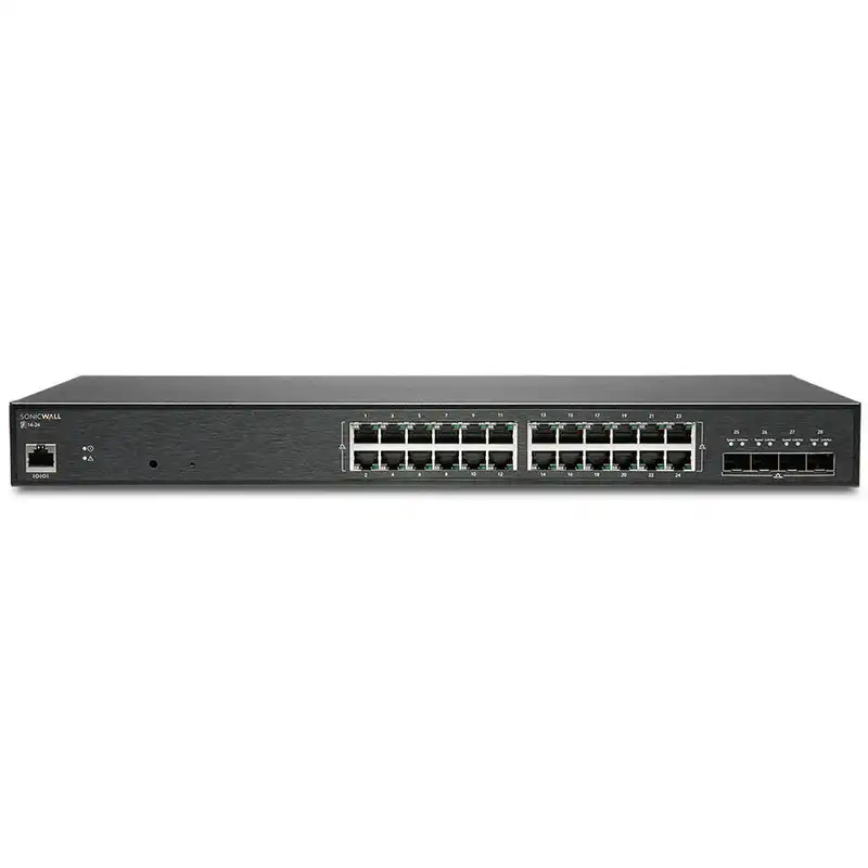 SonicWall SWS14-24 Switch Gestionado L2 24 Puertos RJ45 Gigabit + 4 Puertos SFP+ 10G