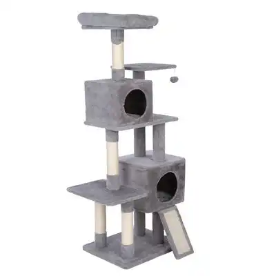 zooplus Basics grande rascador para gatos - Gris - Zooplus Basics - Comparador de precios