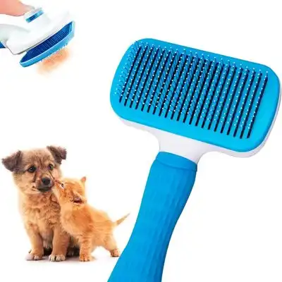 ZooVenture Peine para el aseo perros gatos - Acero inoxidable, ergonómico - Azul - Zooventure - Comparador de precios