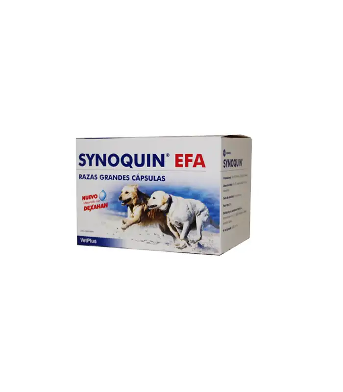 Synoquin EFA razas grandes condroprotector 120 capsulas