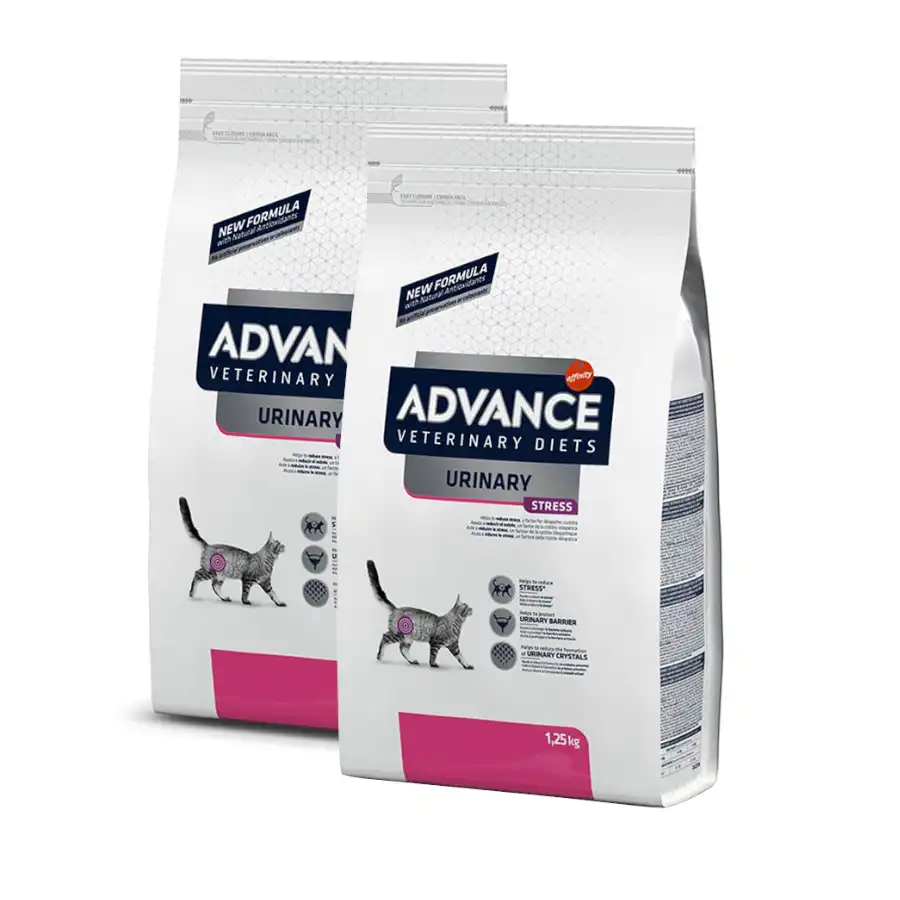 Affinity Advance Feline Veterinary Diets Urinary Stress - 2x1,25 kg Pack Ahorro