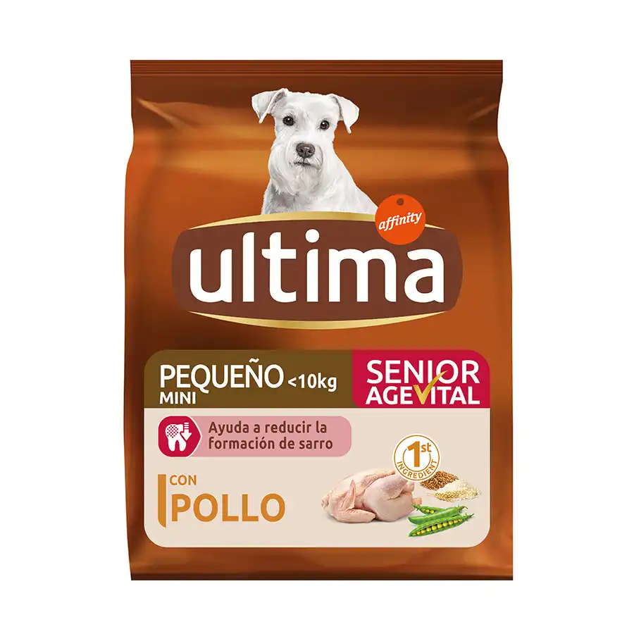 Affinity Ultima Senior Mini Pollo pienso para perros