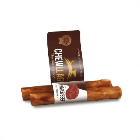 Chewllagen Medium Roll Ternera Snack para Perros Medianos con Colágeno, 12 cm - Chewllagen - Comparador de precios