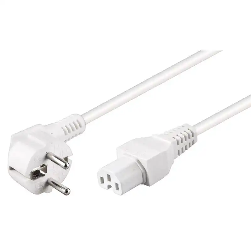 Goobay Cable de Alimentación C15 2m Blanco