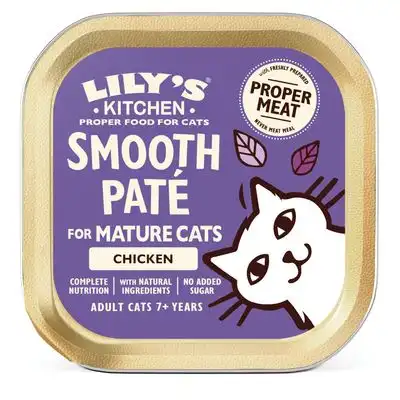 Lily's Kitchen Senior Pate Pollo Comida húmeda para gatos - 85 g - Lilys Kitchen - Comparador de precios