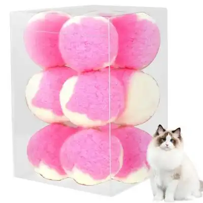 MCBOSON Juego de 12 peluches de gato amarillo de 4,5 cm - Rosa - Mcboson - Comparador de precios