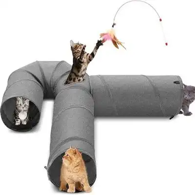 MCBOSON túnel de juegos para gatos - 1 unidad - Mcboson - Comparador de precios