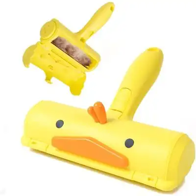 Pawffee Cepillo amarillo de cabezal giratorio para pelo, alfombras textiles - 1 pieza - Pawffee - Comparador de precios