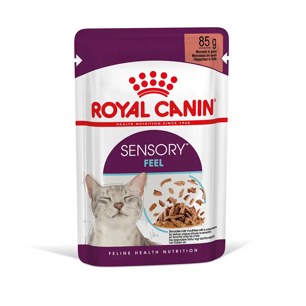 Royal Canin 12 x 85 g comida húmeda para gatos: ¡20 % de descuento! - Sensory Feel en salsa