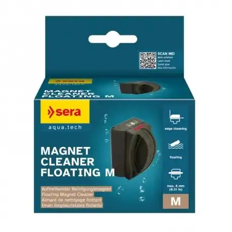 Sera Magnet Cleaner Floating M Limpiador de Cristales para Acuarios - Sera - Comparador de precios