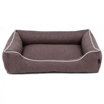 Sofa Mallorca Comfort Cama Para Perro 80x60 Cm Marrón/blanco