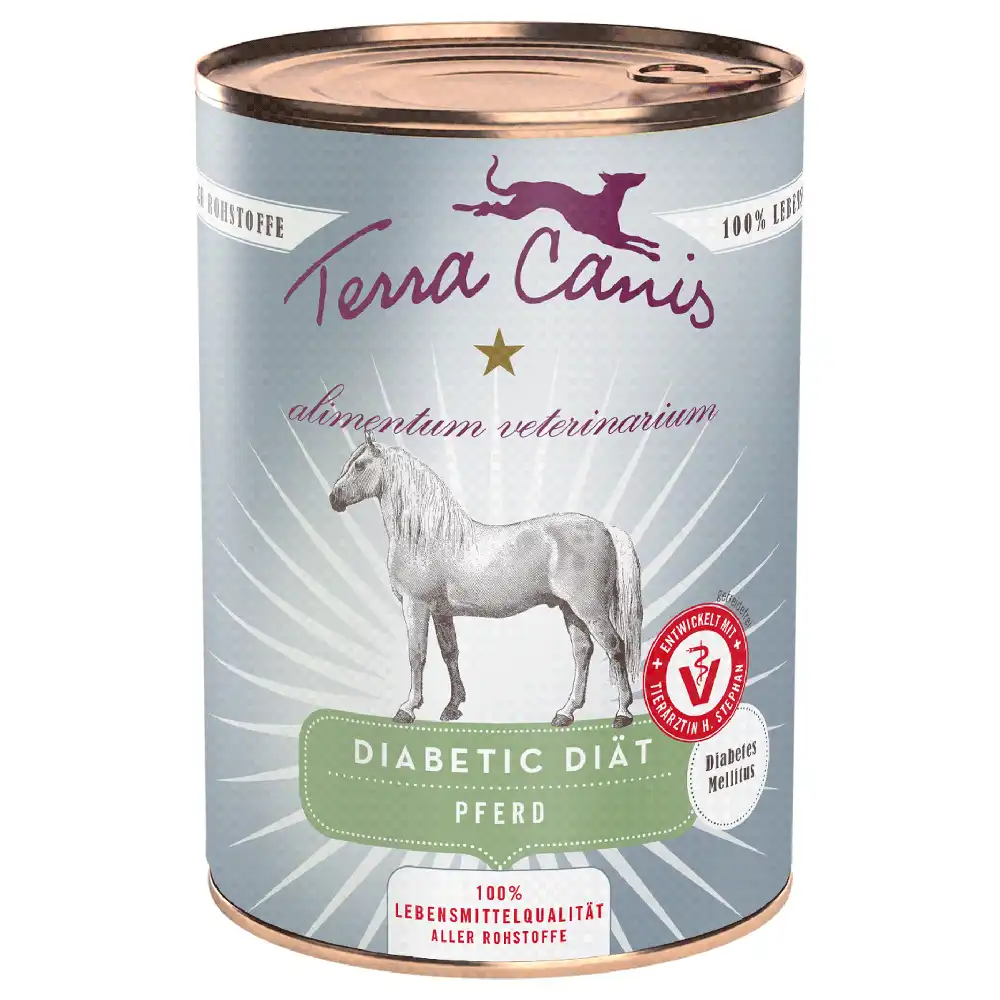 Terra Canis Alimentum Veterinarium Diabetic 6 x 400 g - Caballo