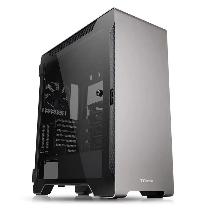 Thermaltake A500 USB 3.0 Cristal Templado Gris Espacial