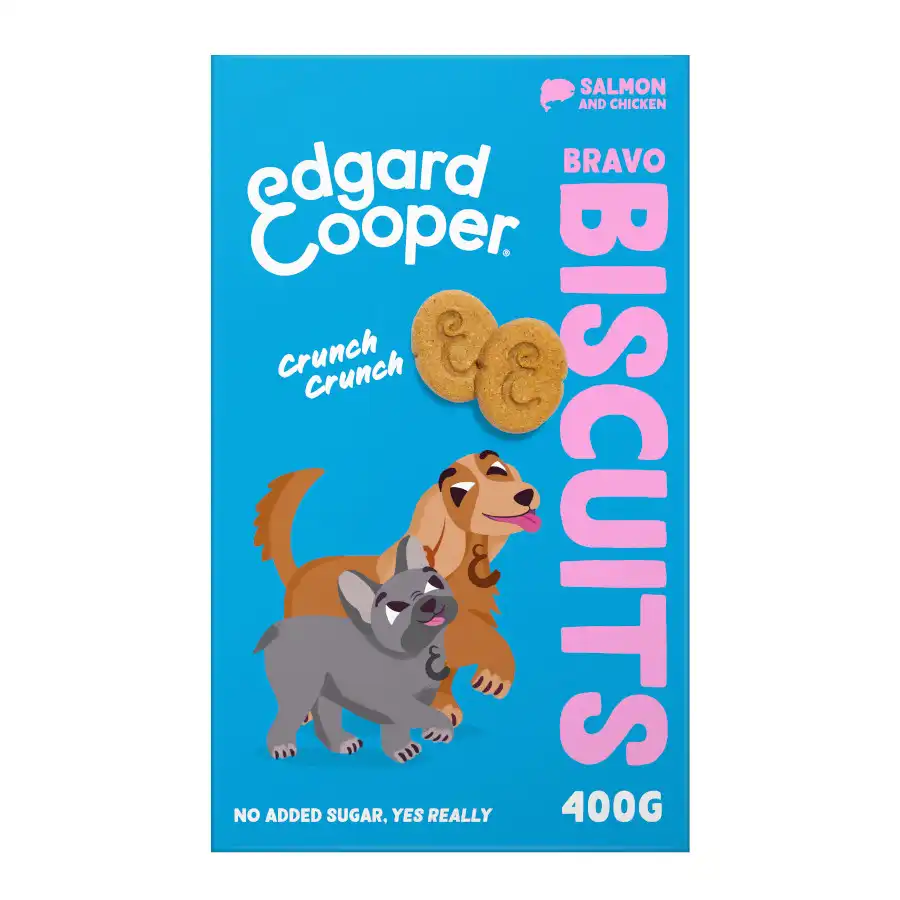 0.4 KG 0.4 KG Edgard & Cooper Galletas de Salmón y Pollo para perros - Edgard & Cooper - Comparador de precios