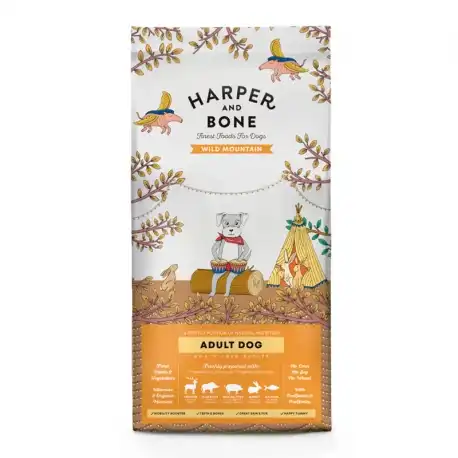 12 kg Harper & Bone Wild Mountain Pienso Carne y Pescado Adult para perros - Harper & Bone - Comparador de precios