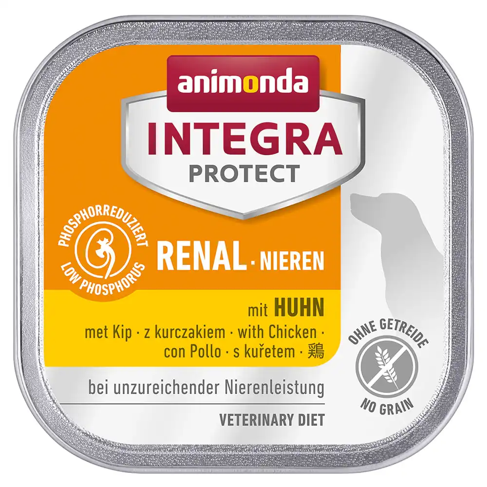 Animonda Integra Protect Renal en tarrinas - 6 x 150 g - Pollo