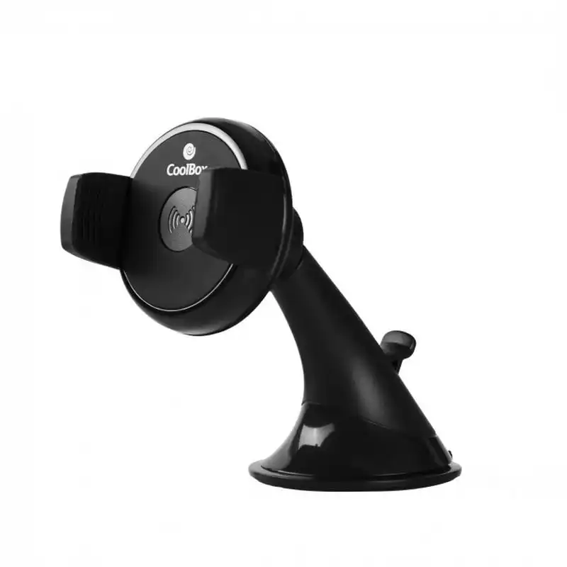 CoolBox CoolCharge Soporte Coche con Carga Inalámbrica para Smartphones