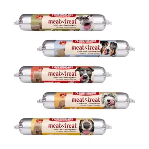Fleischeslust meat & treat 33 x 80 g - Mix I (5 variedades)