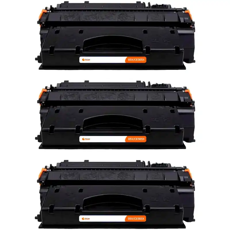 Pccom Essential Tóner Compatible HP CE505x/CF280x Negro Pack 3