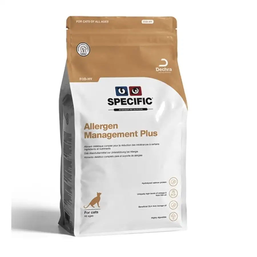 Specific FOD-HY Allergy Management Plus Pienso para gatos