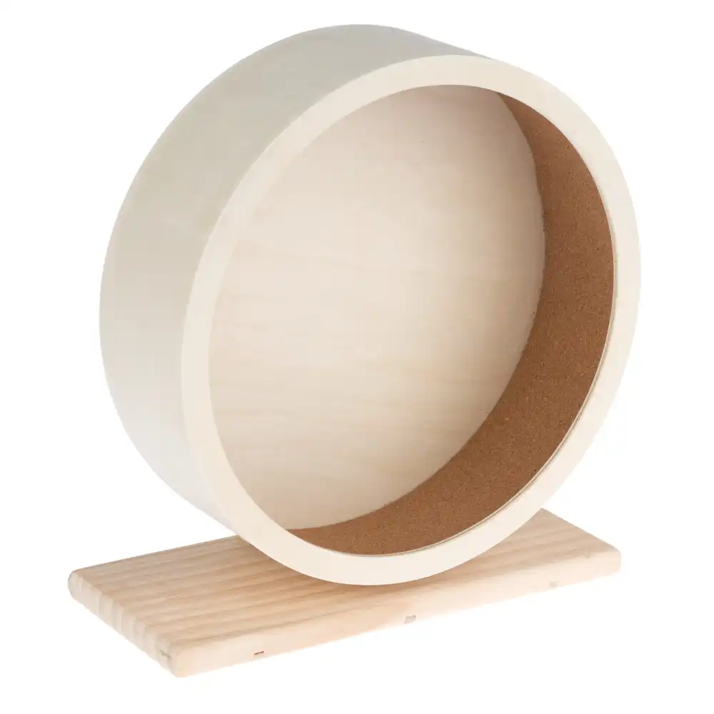 TIAKI Rueda de ejercicio de madera para roedores - 29 cm (Diám) - TIAKI - Comparador de precios