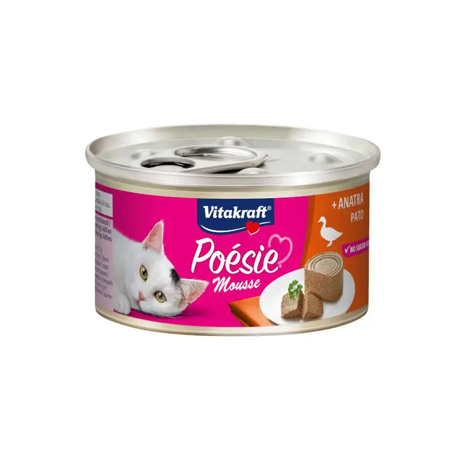 Vitakraft Poésie Mousse de Pato lata para gatos