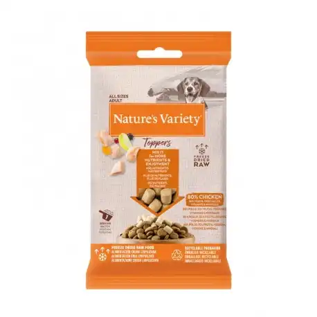 0.04 KG 40 g Nature's Variety Toppers Pollo Liofilizado para perros - Natures Variety - Comparador de precios