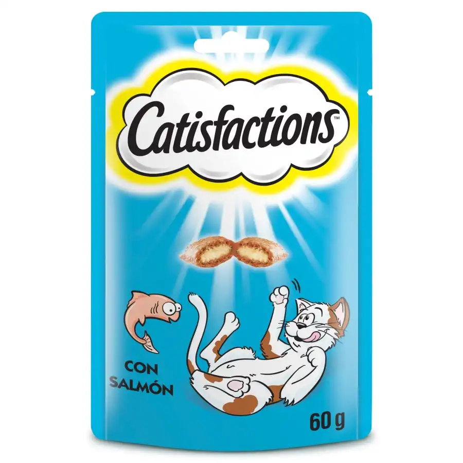 Snacks Catisfactions (Salmón) 60 gr.