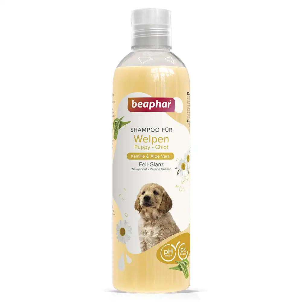 Champú para cachorros beaphar Pelo luminoso - 250 ml - beaphar - Comparador de precios