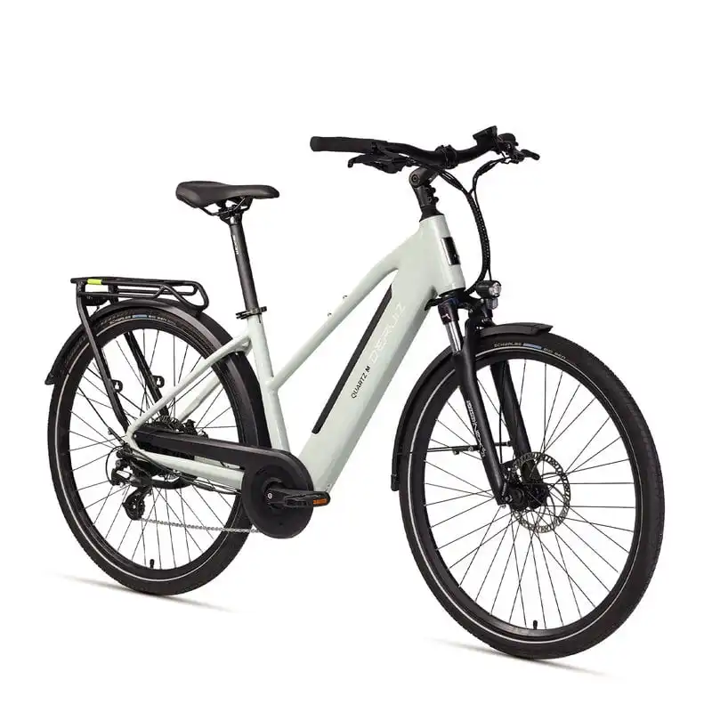 Deruiz Quartz M Cityrad 2025 Bicicleta Eléctrica 28" 483wh Autonomía Máxima de 121km Gris
