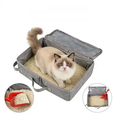 FurryFusion Bandeja de arena plegable para gatos - Artículo 1 - Furry Fusion - Comparador de precios