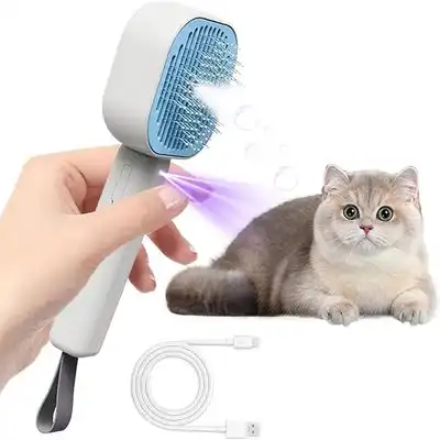 FurryFusion Cepillo autolimpiante para gatos - Azul - Furry Fusion - Comparador de precios