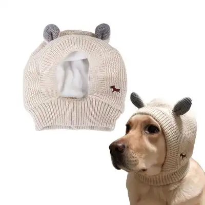 FurryFusion gorro de punto para perro - Beige - Furry Fusion - Comparador de precios