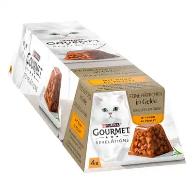 Gourmet Revelations Fine Cuts 4 x 57 g - Pollo - Gourmet - Comparador de precios