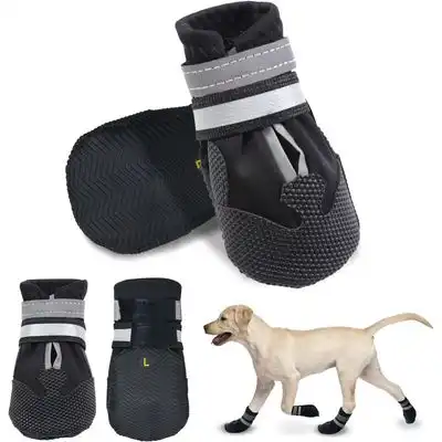 HausPets Juego de 4 botas perros impermeables, antideslizantes reflectantes - Artículo 1 - HausPets - Comparador de precios