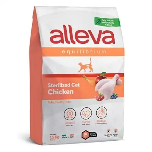 Pienso Equilibrium para gatos esterilizados sabor Pollo - Alleva Equilibrium - Comparador de precios