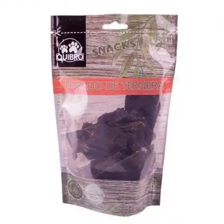 Quibro Hígado de Ternera Snack Natural para Perros, 1 x 150 gr - QuibroPets - Comparador de precios