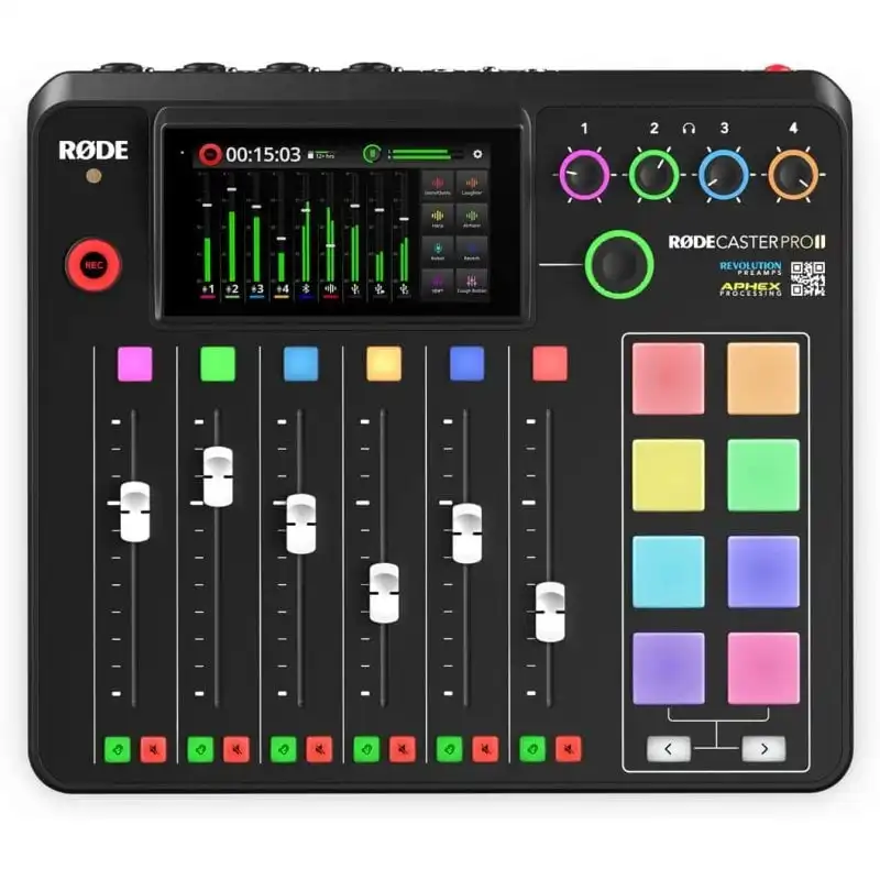 RODE RODECASTER PRO II Mesa de Mezclas 9 Canales