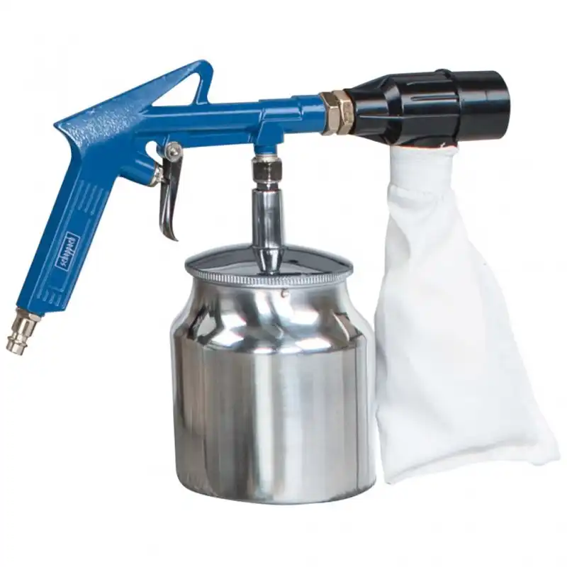 Scheppach Kit de Pistola de Chorreo de Aire 3-3.5 Bar
