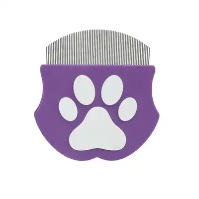 UAMLY Peine antipulgas para mascotas, peine de dientes finos - púrpura - Uamly - Comparador de precios