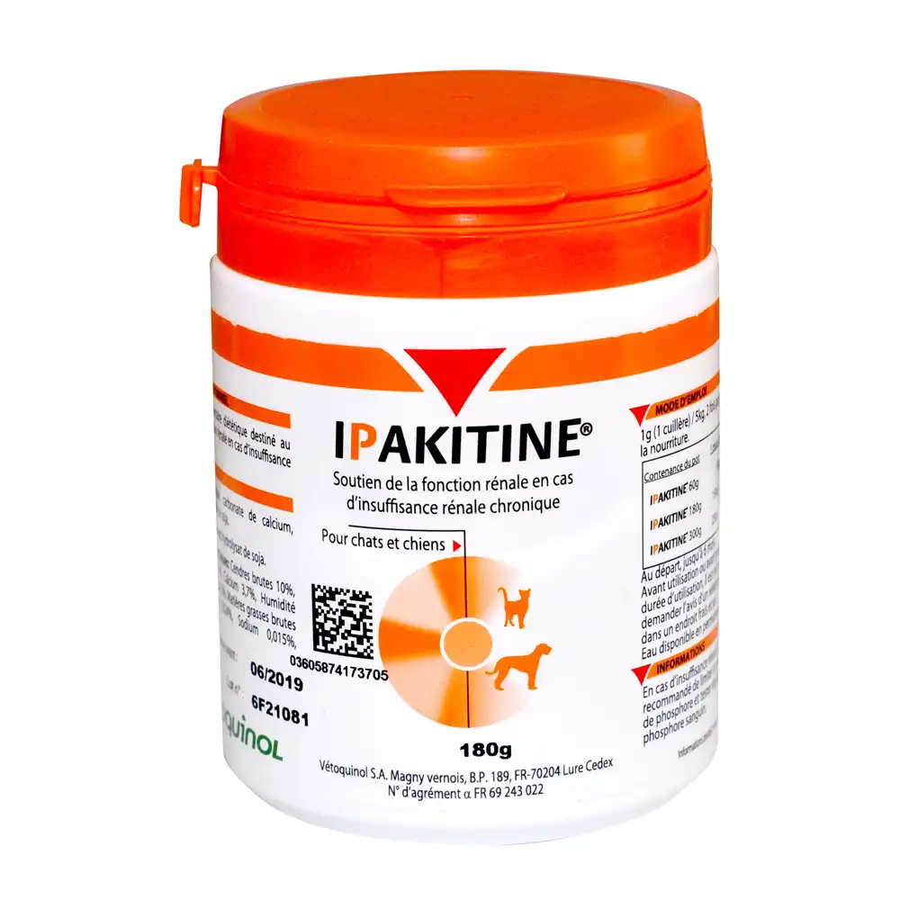 Vetoquinol Ipakitine para mascotas - 180 g