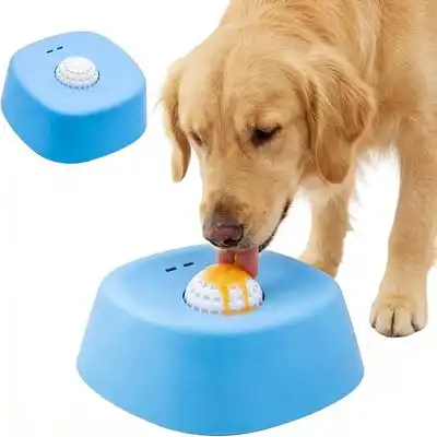 ZooVenture Bola flotante Slow Bowl Blue Dog - Color: Azul - Zooventure - Comparador de precios