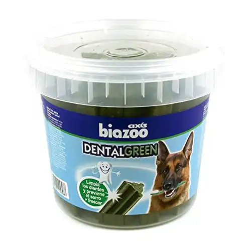 Snack dental para perros Axis verde 1.4 Kg.