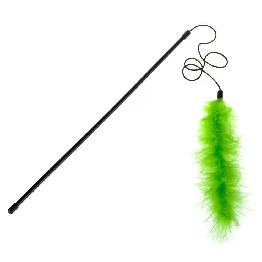 Caña con plumas de juguete Boa para gatos - 1 unidad - bitiba - Comparador de precios